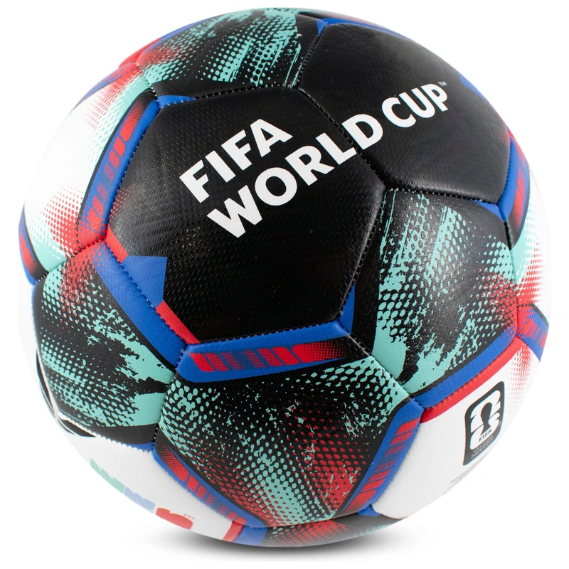 World Cup 2026 branding on the football panel