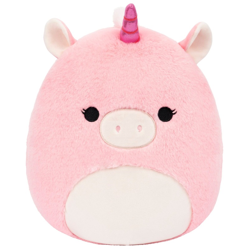 Squishmallows - Peluche Fuzz-A-Mallows Seraphina la Licorne Rose 30 cm