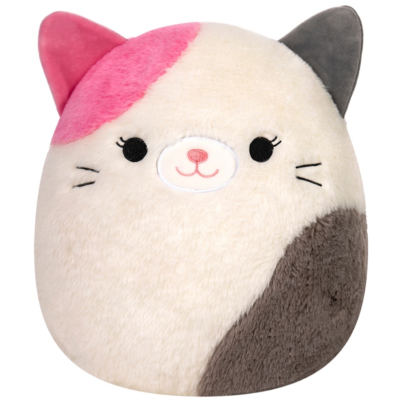 Squishmallows Fuzz-A-Mallows Kuscheltier Karina die Glückskatze 30 cm