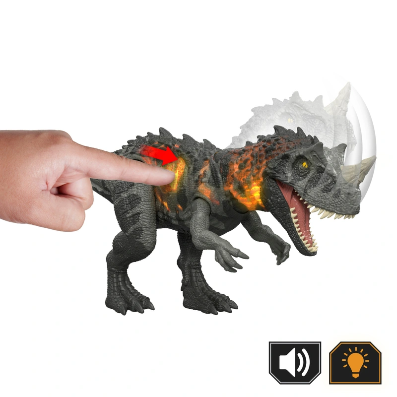 Jurassic World toy box packaging UK