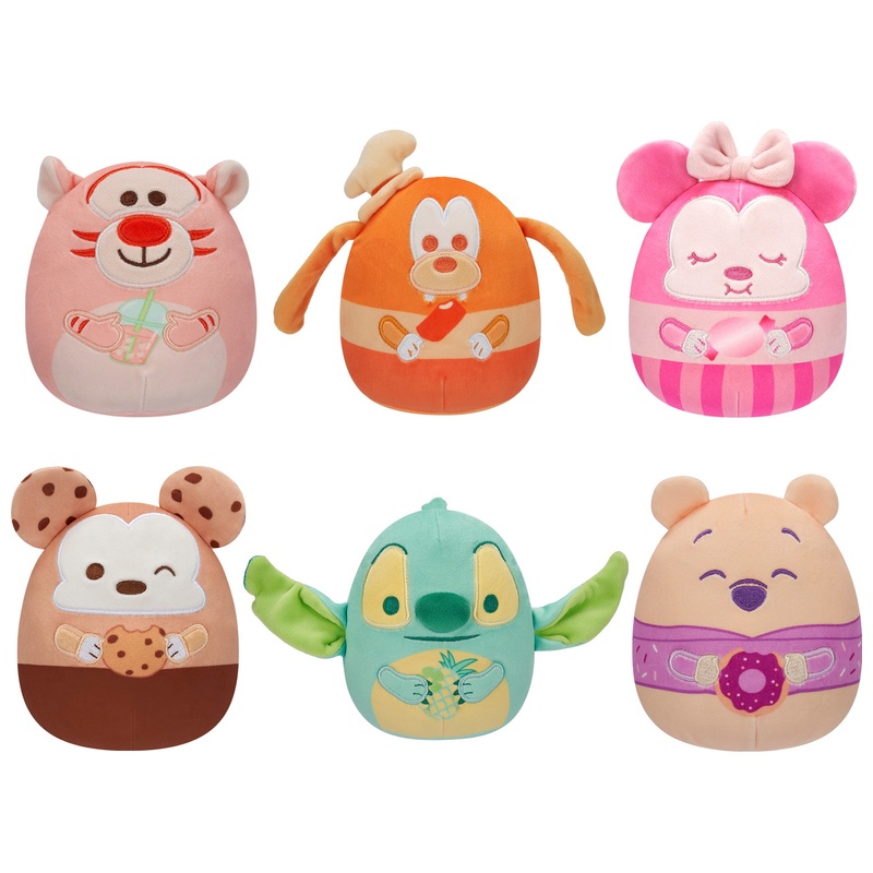 Original Squishmallows Disney Sweet Treats Mystery Squad Assortment 12.5cm