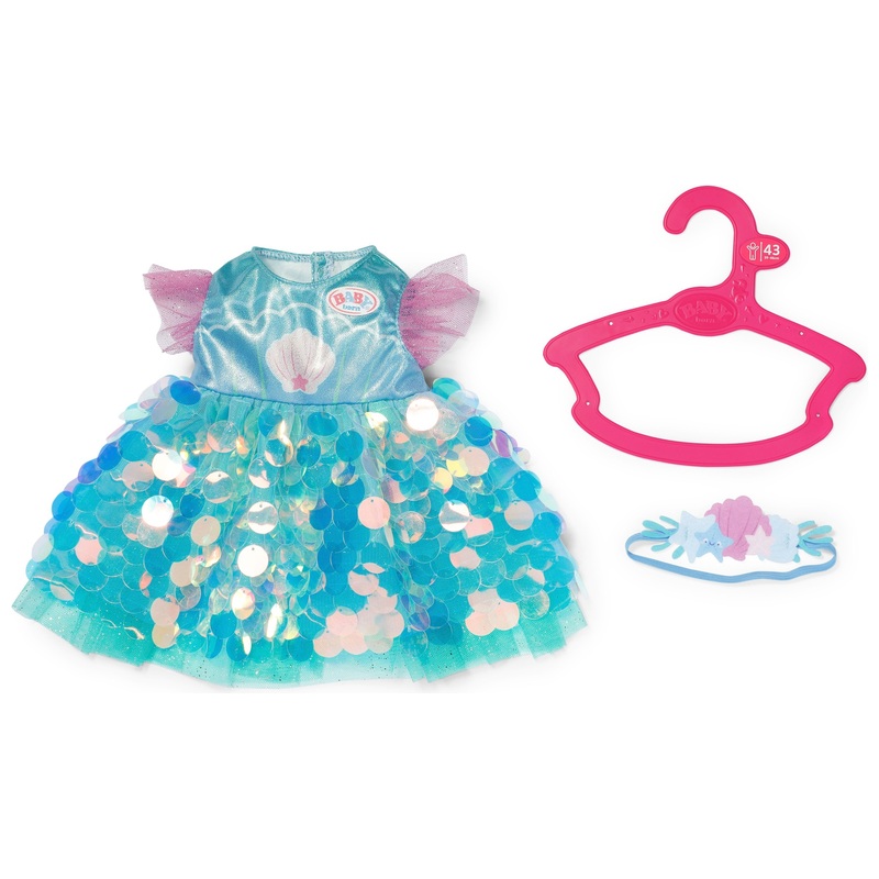 BABY born Clothes Mermaid Dress Outfit 43cm