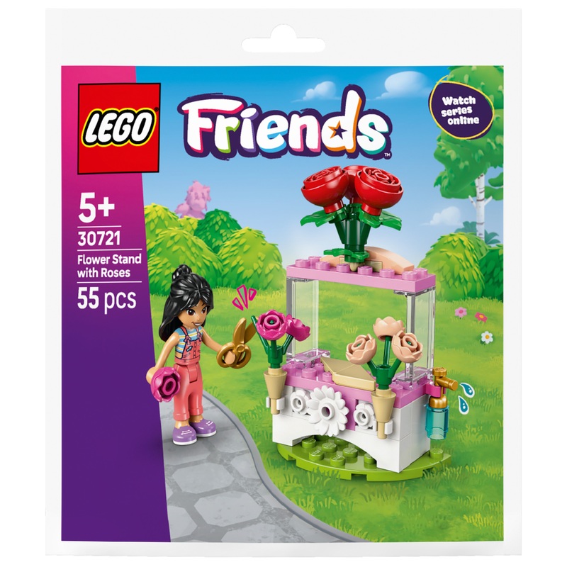 LEGO Friends 30721 Bloemenkraam met Rozen Set