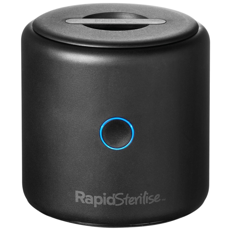 Nuby RapidSterilise Baby Bottle Maker UV Steriliser Black