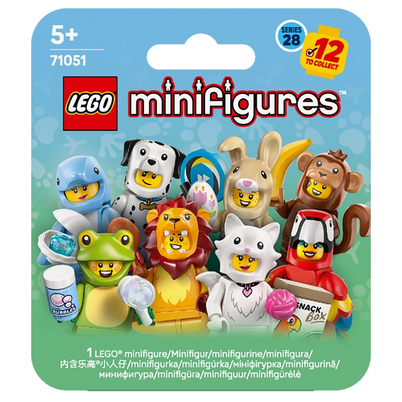 LEGO minifiguren 71051 Dieren Serie 28 Set