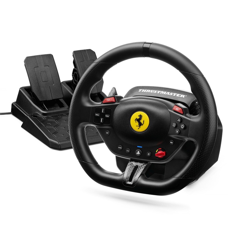 Thrustmaster T98 Ferrari 296 GTB Racing Wheel For PlayStation and PC