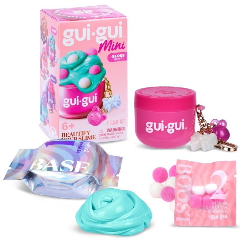 Gui Gui Mini Jar Beautify Your Slime Keyring Assortment