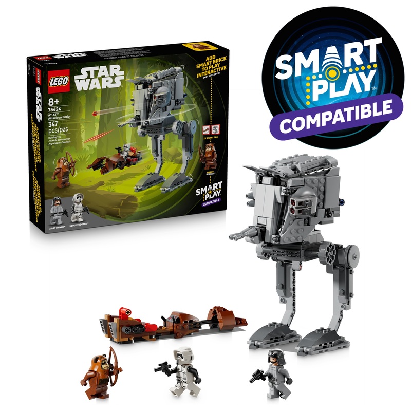 LEGO Star Wars 75424 SMART Play: AT-ST Attack on Endor Set
