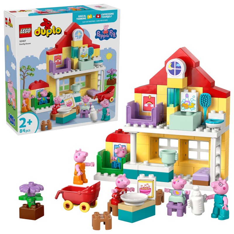LEGO DUPLO 10467 Peppa Pig Family House Set