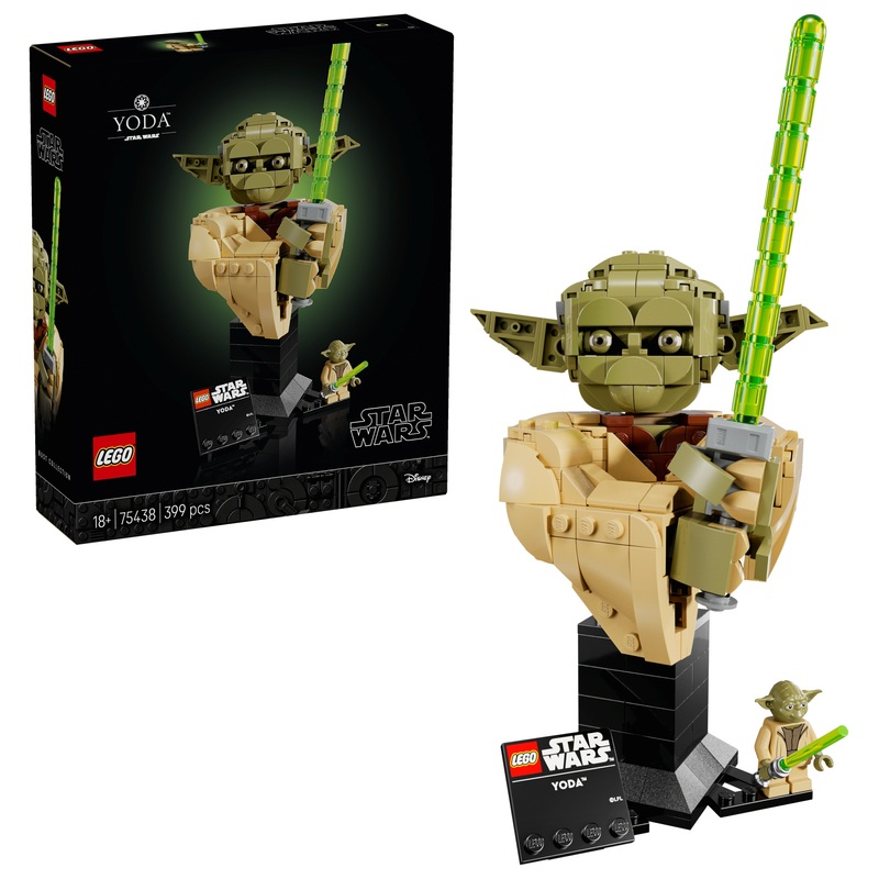 LEGO Star Wars 75438 Yoda Buste Set