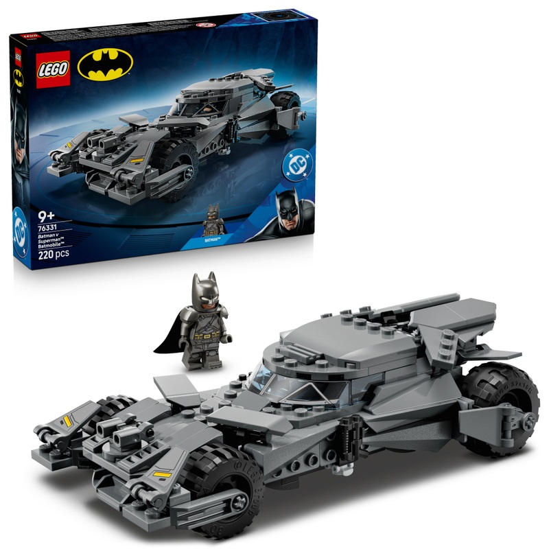 LEGO DC 76331 Batman v Superman Batmobile Set | Smyths Toys UK