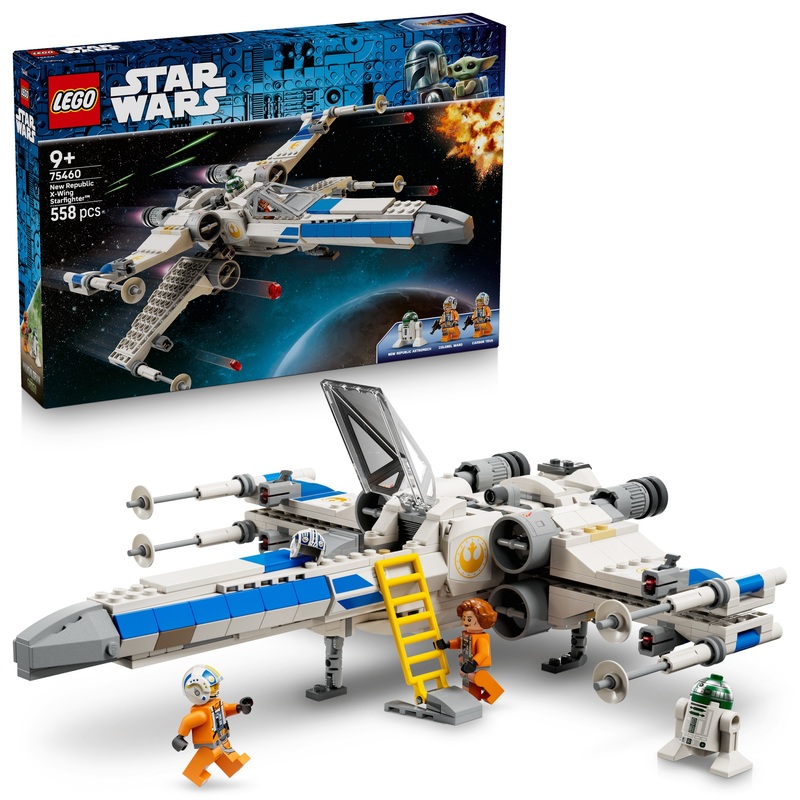 LEGO Star Wars 75460 New Republic X-Wing Starfighter Set