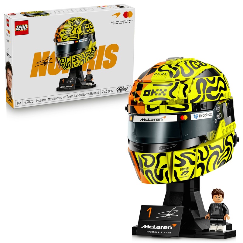 LEGO Editions 43023 McLaren Mastercard F1 Team Lando Norris Helmet Set
