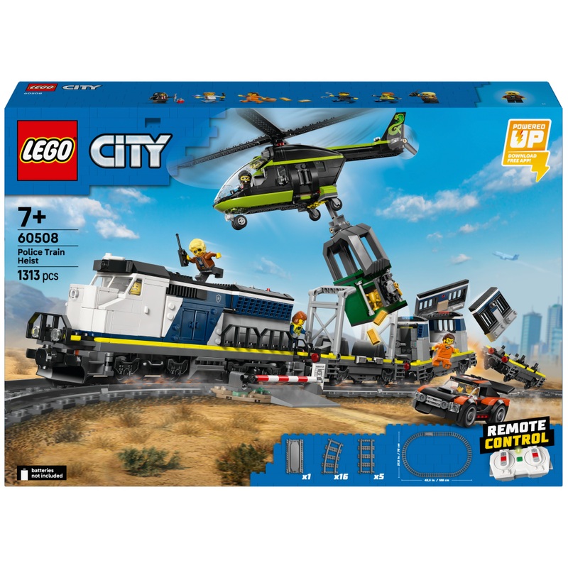 LEGO City 60508 Police Train Heist Set