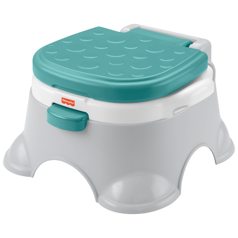 Fisher-Price 3-in-1 Toddler Toilet Training Potty Chair and Step Stool