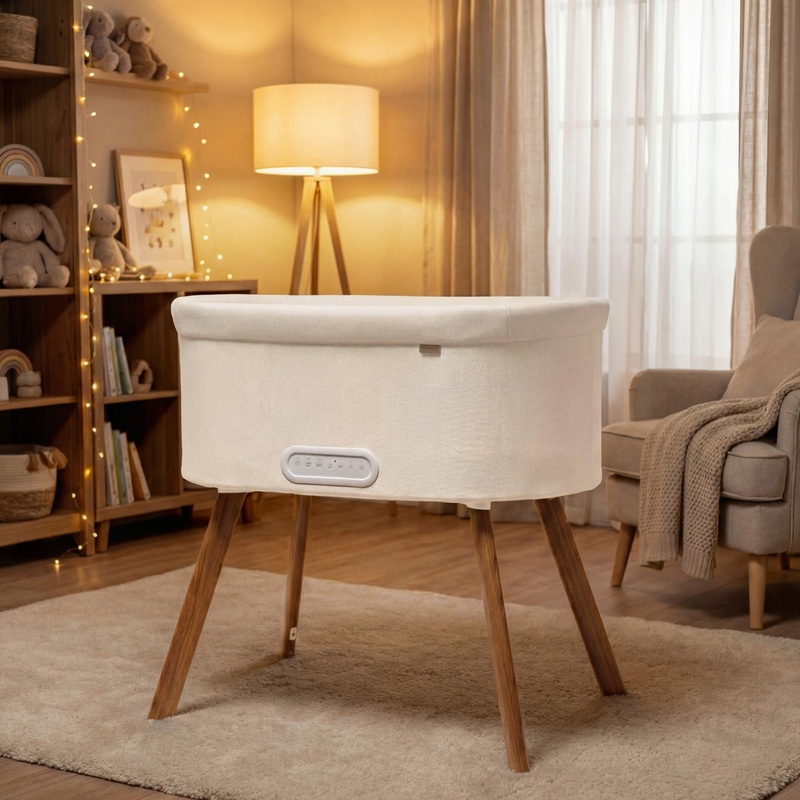 Nested Motion Bassinet Electric Crib