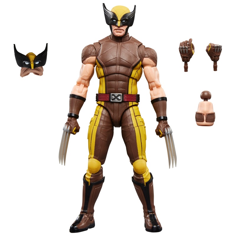 Marvel Legends Series Wolverine Knuffel Bruin Pak 15 cm