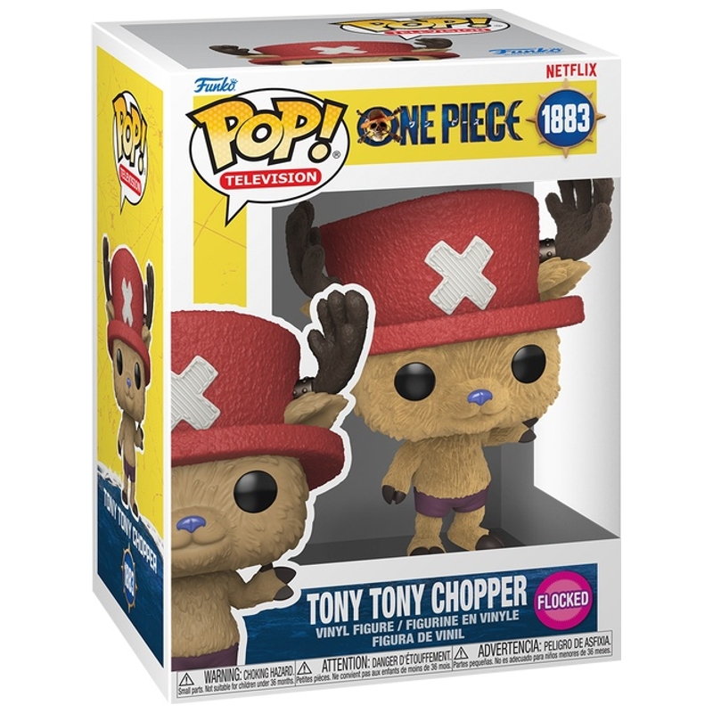 Funko POP! Figuur 1883 One Piece Tony Tony Chopper (Flocked)