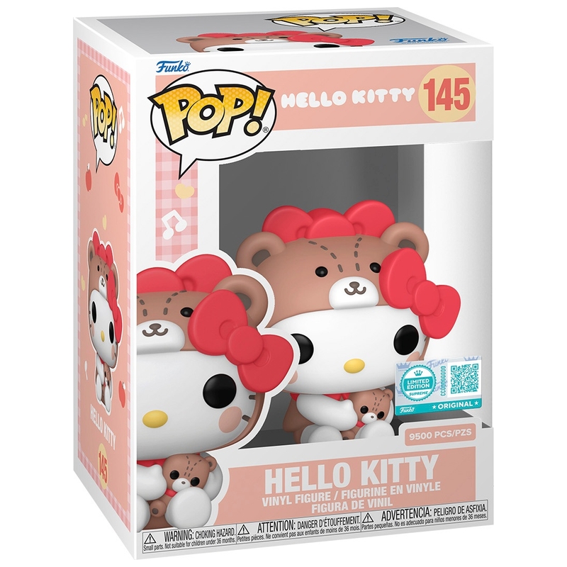 Funko POP! Figuur 145 Hello Kitty Limited Edition Hello Kitty in Onesie