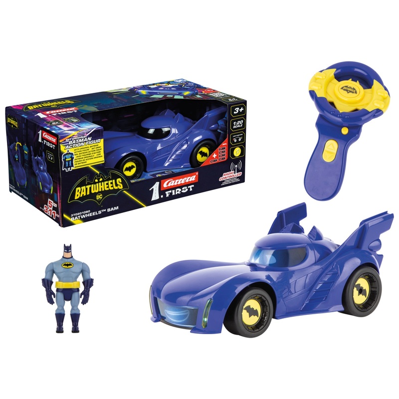 Carrera First RC Bestuurbare Auto Batwheels Bam 1:20