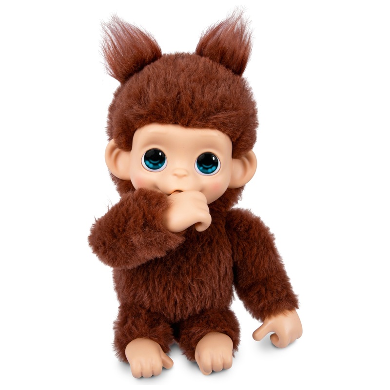 Little Live Pets - Peluche Interactive Mon Bébé Singe Chikki Cherry