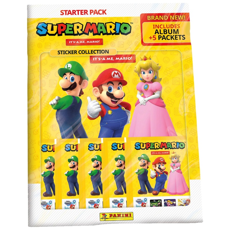 Super Mario Its A Me Mario Sticker Collection Packs main image 0