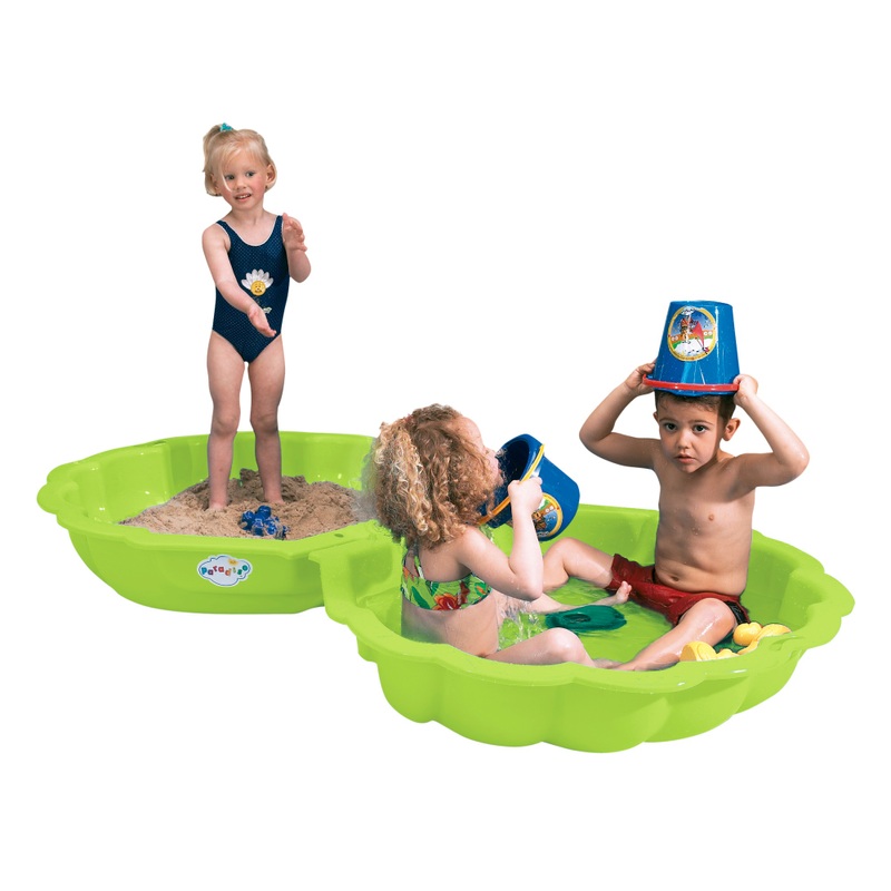 Maxi Shell Sand Box Green