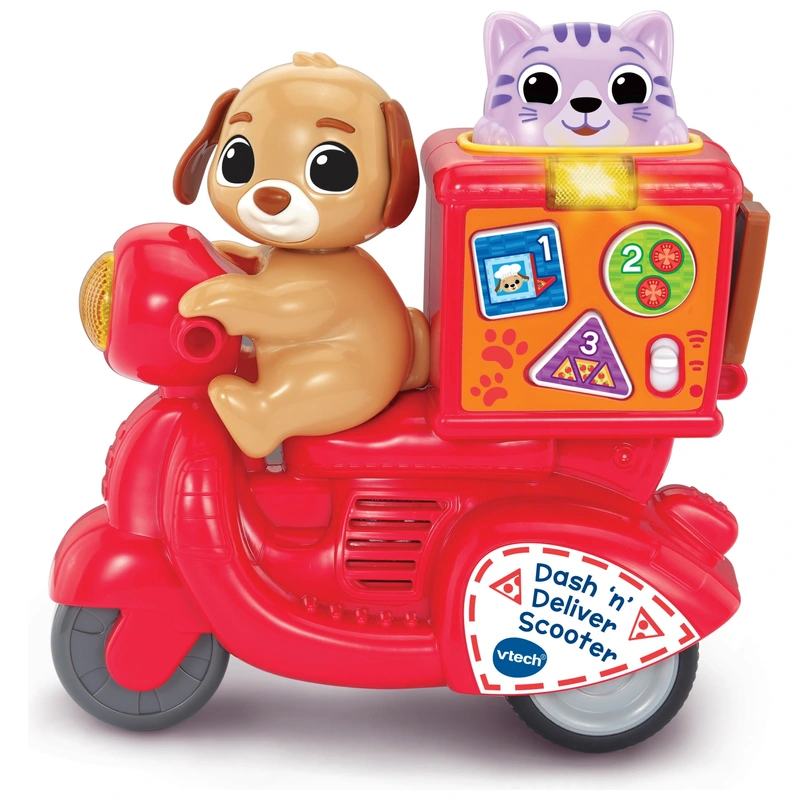 VTech Dash \'n\' Deliver Scooter Toy