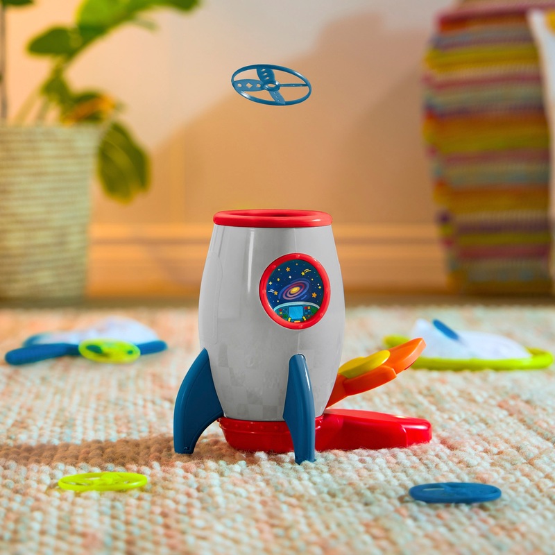 Rocket Disc Launcher Catching Game