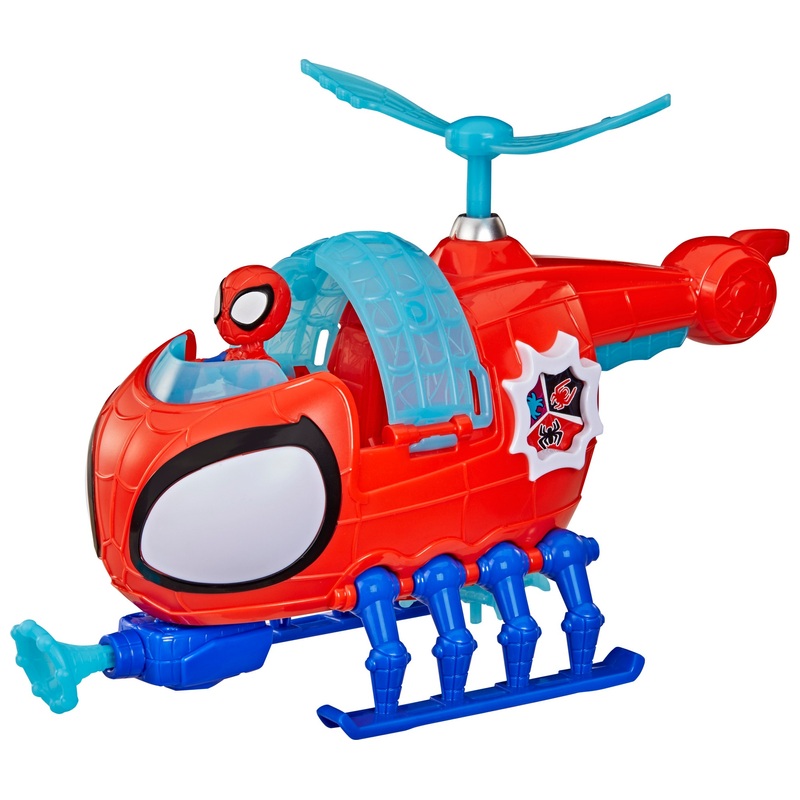 Marvel Spidey and His Amazing Friends Figure & Vehicle Team Spidey Copter Pack