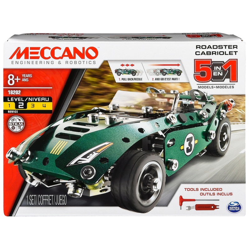 Meccano - Cabriolet Roadster 5-en-1