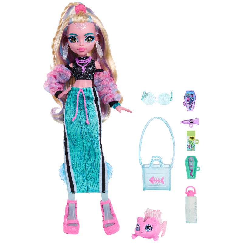Monster High - Poupée Lagoona Blue avec Animal de Compagnie