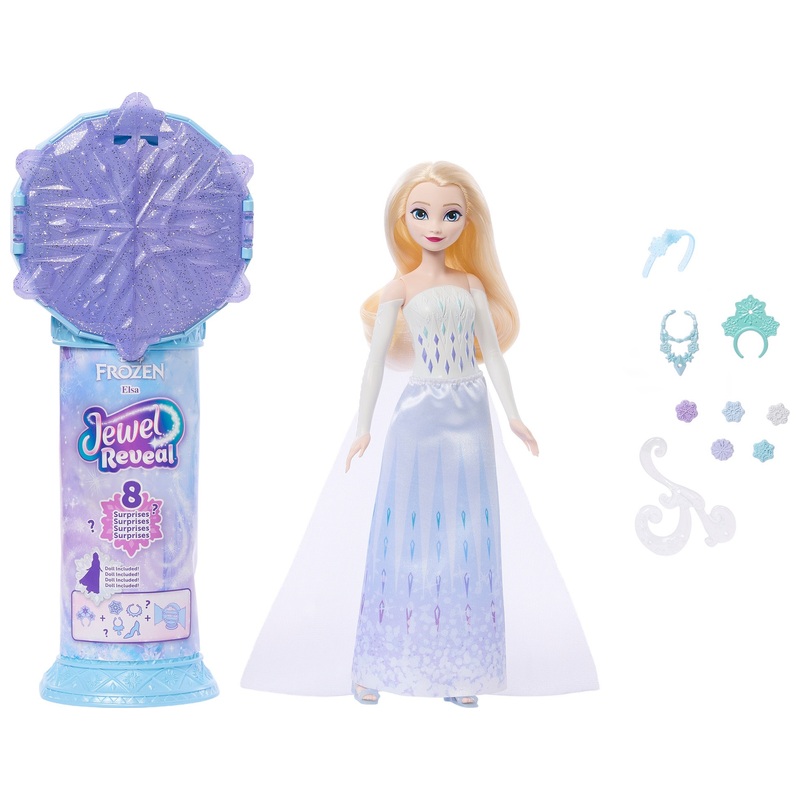 Disney Frozen Princess Doll Jewel Reveal Elsa