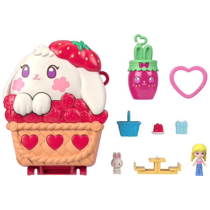 Polly Pocket Compact Picnic Bunny