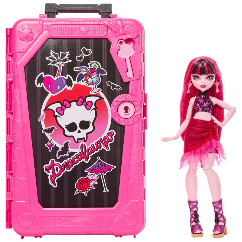 Monster High - Poupée Draculaura et Valise Secrète