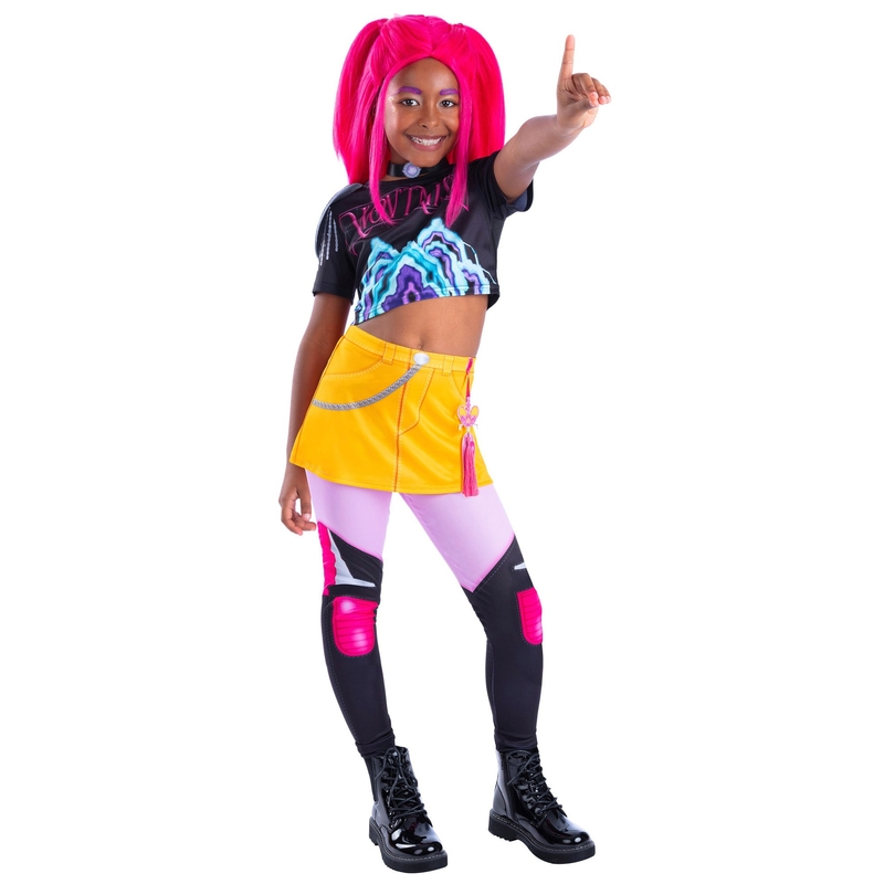 Demon Kostuums Pop Singer Borduurwerk Set Anime Cosplay voor Meisjes