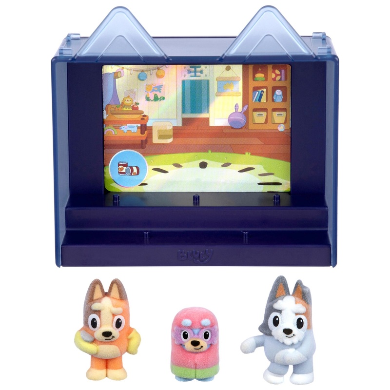 Bluey - Fuzzies Coffret 3 Figurines Les Mamies de Bluey Série 1