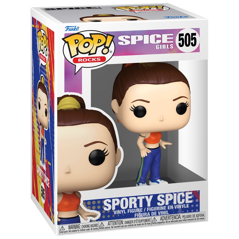 Funko POP! Rocks 505: Spice Girls Sporty Spice | Smyths Toys UK