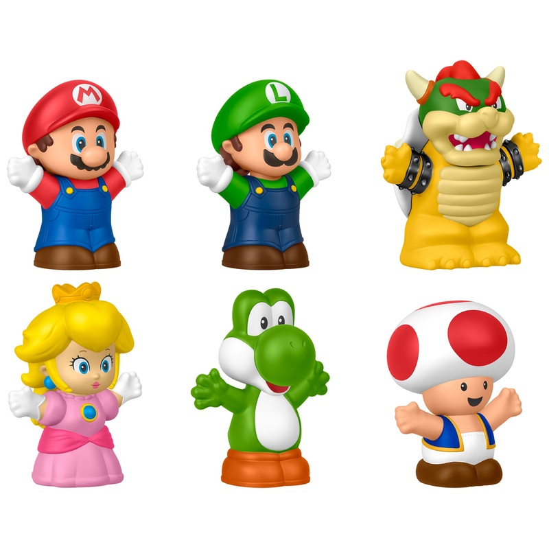 Fisher-Price Little People My Mario Figures 6 Pack