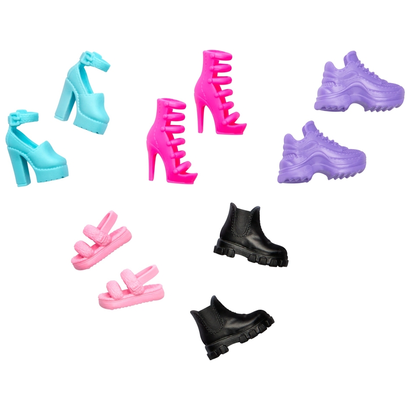 Barbie Schoenenset 5 Paar