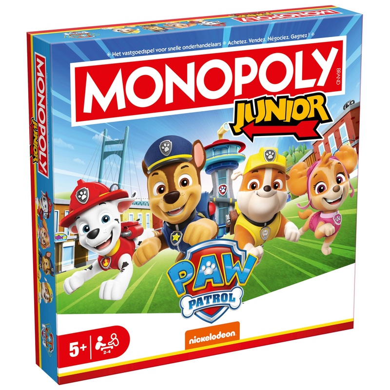 Monopoly Junior Paw Patrol NL/FR
