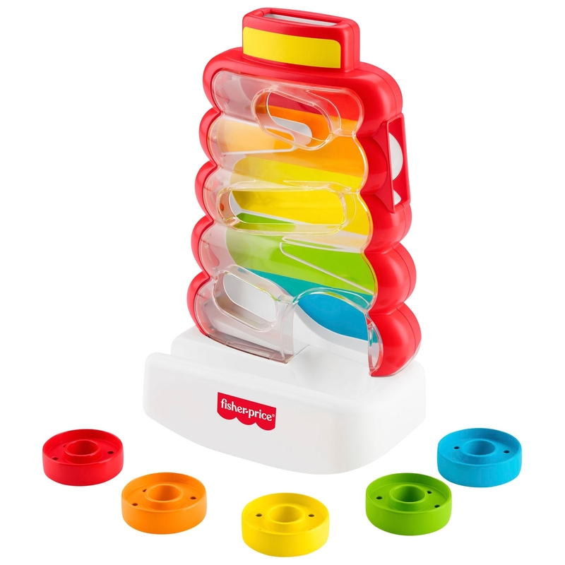 Fisher-Price Glijplezier Kleurenring Piramide