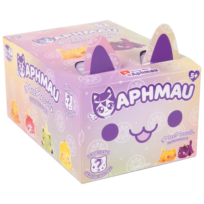 Aphmau MeeMeow knuffel Fruit 15 cm assorti