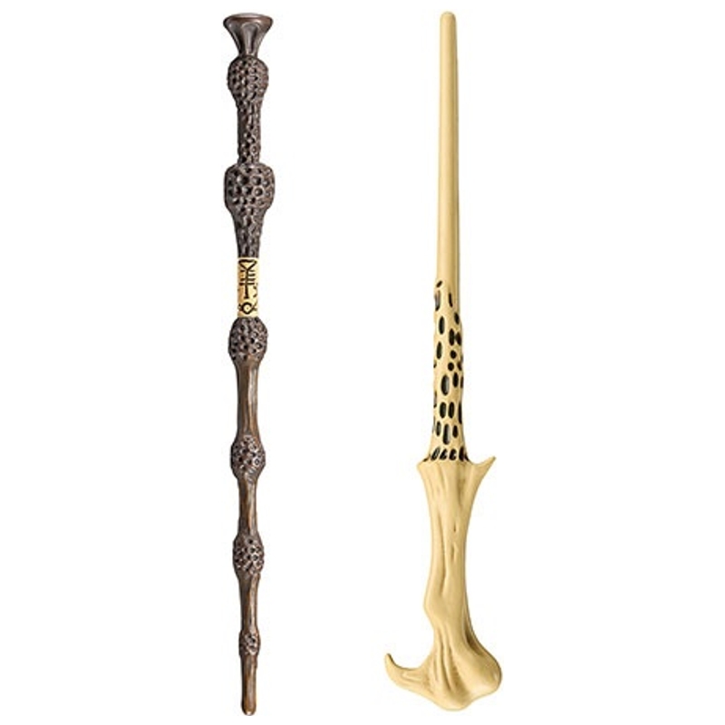 Harry Potter Toverstokken Zegevlier en Lord Voldemort Set van 2