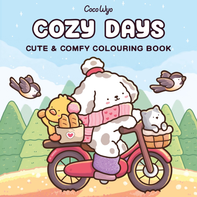 Coco Wyo Cozy Days Colouring Book