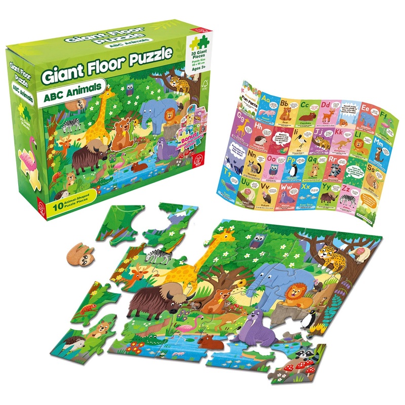 Giant Floor Puzzle ABC Animals