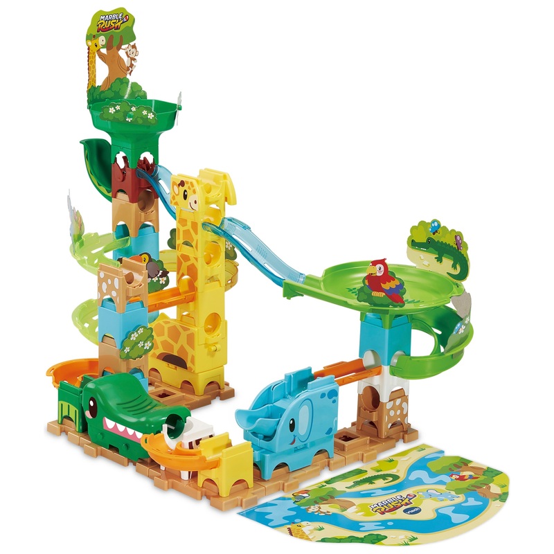 VTech Marble Rush Tierisches Action Set J100 Kugelbahn