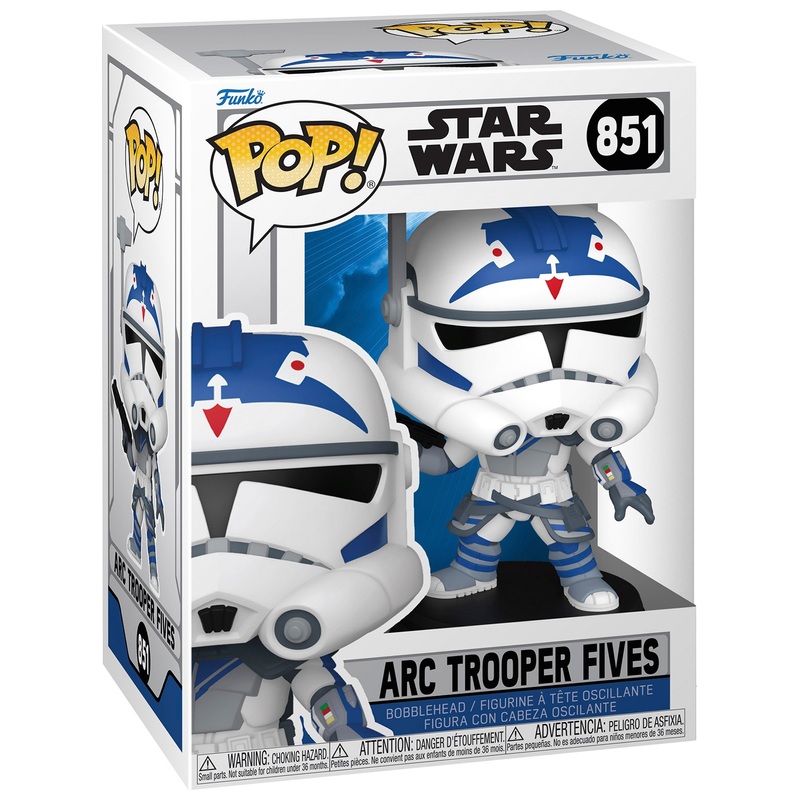 Funko POP! 851: Star Wars ARC Trooper Fives | Smyths Toys UK
