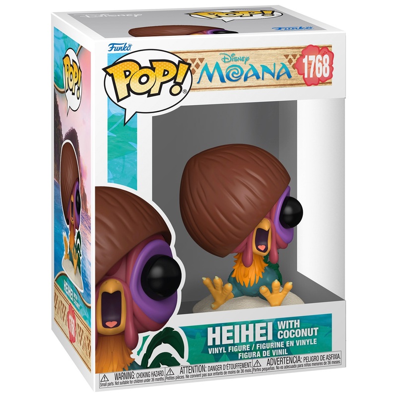 Funko POP! 1768: Disney Moana Hei Hei with Coconut
