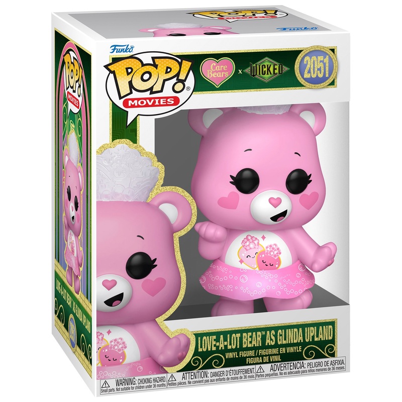 Funko POP! Movies 2051: Wicked X Care Bears Love-A-Lot Bear as Glinda Upland